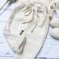 Newborn Strickset 100% Bio Baumwolle, Baby Strickmode
